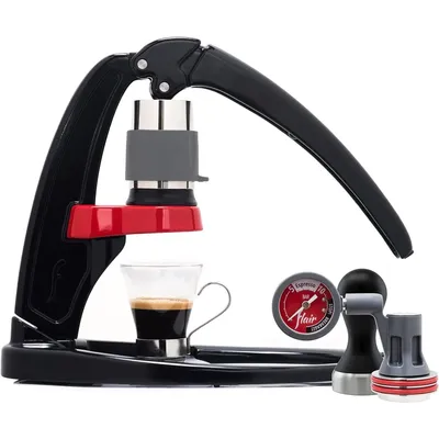 Espresso Maker - Classic with Pressure Kit: All Manual Lever Espresso Machine for The Home with