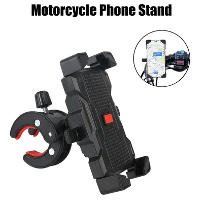 Motorcycle Holder Phone Stand Adjustable Rotating GPS Navigation DVR Camera Supportor Bicycle for