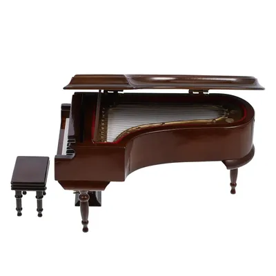 1pc Practical Simple Piano Melody Box Desktop Music Box Decoration for Gift