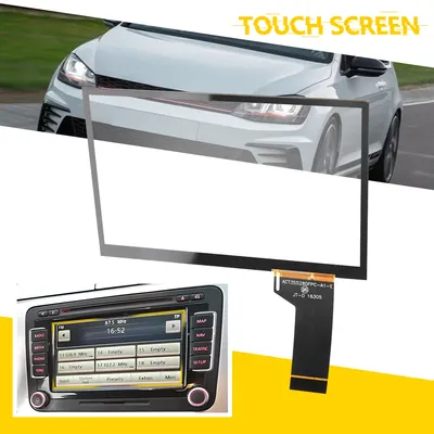 Touch Screen Digitizer Car Radio DVD Player GPS Navigation For VW Magotan B7 Scirocco Golf 6R Polo