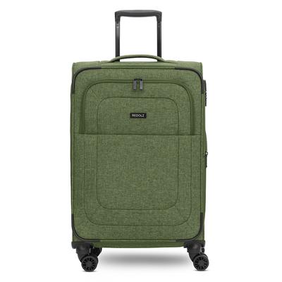 Redolz - Essentials 12 MEDIUM 4-Rollen Trolley 67 cm mit Dehnfalte Koffer & Trolleys 1 ct Grün Herren (79.99 € / 1 ct) Image