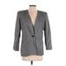 Kasper A.S.L. Blazer Jacket: Gray Jackets & Outerwear - Women's Size 6