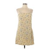 American Eagle Outfitters Casual Dress Square Sleeveless: Yellow Dresses - Women's Size Large