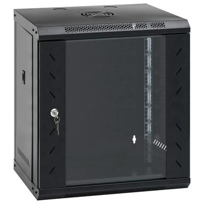 vidaXL Network Cabinet Wall Mounted Network Server Cabinet with Door IP20