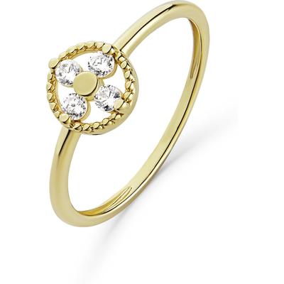 FAVS - Damenring 375er Gelbgold Ringe 1 ct