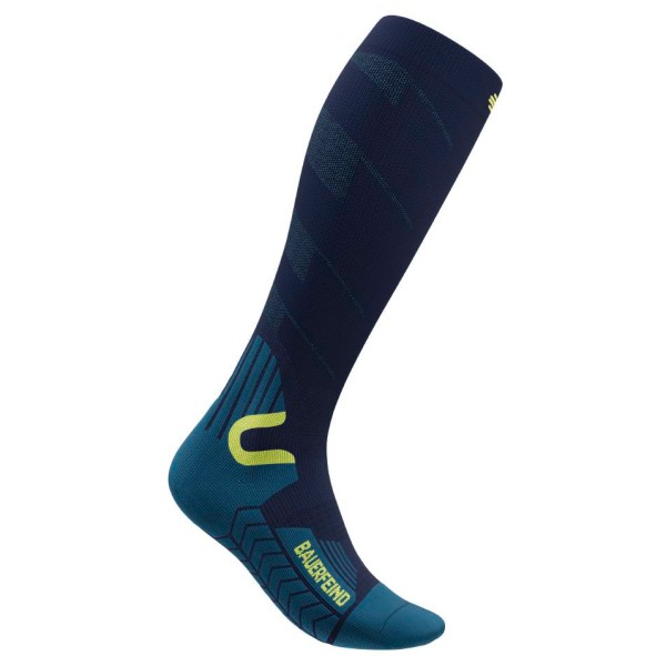 Bauerfeind Sports - Ski Touring Compression Socks - Skisocken 46-49 - M: 36-41 cm | EU 46-49 blau