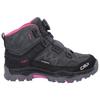 CMP - Kid's Kiruna Mid Fitgo Trekking Shoes WP - Wanderschuhe 37 | EU 37 schwarz