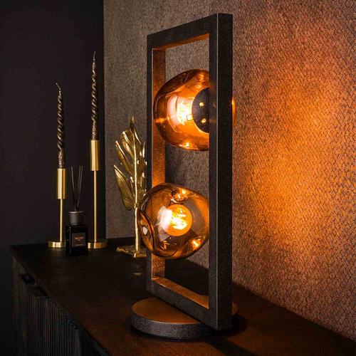 Tischlampe im Industry und Loft Stil Metall