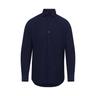 BOSS Hemd Herren Slim Fit Polyamid marine, 43