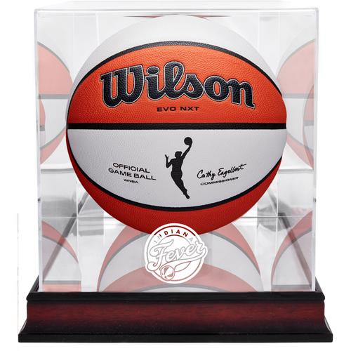 Basketball-Vitrine „Indiana Fever“ aus Mahagoni