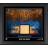 New York Knicks Framed 15"" x 17"" Collage with a Piece of Madison Square Garden Game-Used Court from 2014-2023