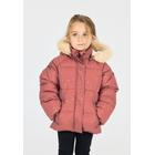 Steppjacke ZIGZAG "Alya", Kinder, Gr. 92, rosa, 100% Polyester, bedruckt, sportlich, normal, hoch geschlossener Ausschnitt, Langarm, Jacken, mit abnehmbarer Kapuze