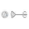 Paar Ohrhänger VIVANCE, silber, Ohrringe, Damen, Damen, 0.27 ct, Weißgold 750-Diamanten, Weißgold 750, Diamanten, Damen Gold Schmuck Zarge