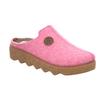 Pantoffel ROHDE "FOGGIA", Damen, Gr. 36, pink (pink, meliert), Filz, klassisch, Schuhe, Hausschuh, Schlappen, Clog, Homeslipper mit Profilsohle