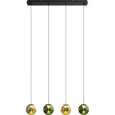 ECO-LIGHT Pendelleuchte "Altaïr", grün (gold, grün), Ø 15,00cm H: 150,00cm, Lampen Image
