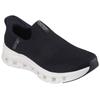 Slip-On Sneaker SKECHERS "GLIDE-STEP PRO-EVERYDAY CITIZEN", Damen, Gr. 37, schwarz, Textil, sportlich, Schuhe, Slipper, Freizeitschuh, Halbschuh in veganer Verarbeitung