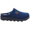 Pantoffel ROHDE "FOGGIA", Damen, Gr. 36, blau (kobaltblau), Filz, klassisch, Schuhe, Hausschuh, Schlappen, Clog, Homeslipper mit Profilsohle