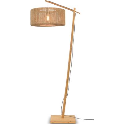 GOOD & MOJO Stehlampe "Iguazu", beige (natur), Ø 50cm H: 176cm, Lampen, Bogenlampe