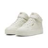 Winterboots PUMA "CARINA STREET MID WTR", Damen, Gr. 40, grau (vapor gray, vapor gray, puma gold), Synthetik, sportlich, Schuhe