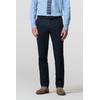 Chinos MEYER "New York", Herren, Gr. 32, Länge 30, blau (dunkelblau), 97% Baumwolle;3% Elasthan, unifarben, regular fit lang, Hosen, aus reiner Bio-Baumwolle