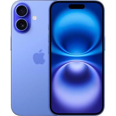 APPLE Smartphone "iPhone 16", blau (ultramarin), 256 GB, Mobiltelefone, Topseller