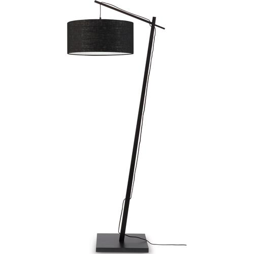 Stehlampe GOOD & MOJO ""Andes"" Lampen Gr. Ø 60cm H: 176cm, schwarz Bogenlampe Stehlampe