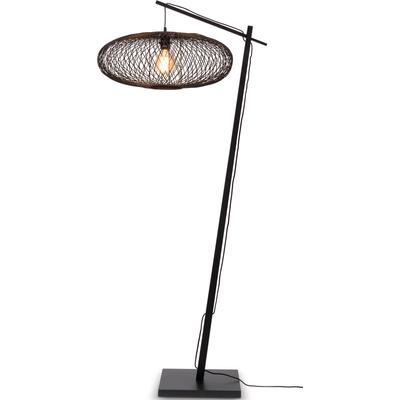 GOOD & MOJO Stehlampe "Cango", schwarz, Ø 60cm H: 176cm, Lampen, Bogenlampe