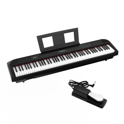 88-Key Weighted Digital Piano with Metal Pedal