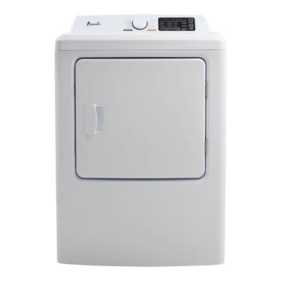 Avanti SED67D0W 6.7 cu ft Front Load Dryer - 10 Settings, 240v, White