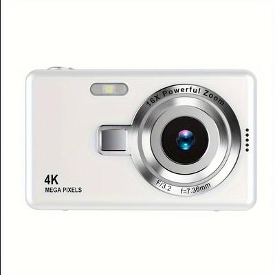 TEMU Compact 1080p Hd Vlog Camera With , Digital & 2.4