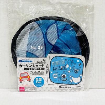 Disney Accessories | Disney Pixar Monsters Inc Car Side Window Sunshade | Color: Blue | Size: 17.3 Inches X 15 Inches ( 44 Cm X 38 Cm )