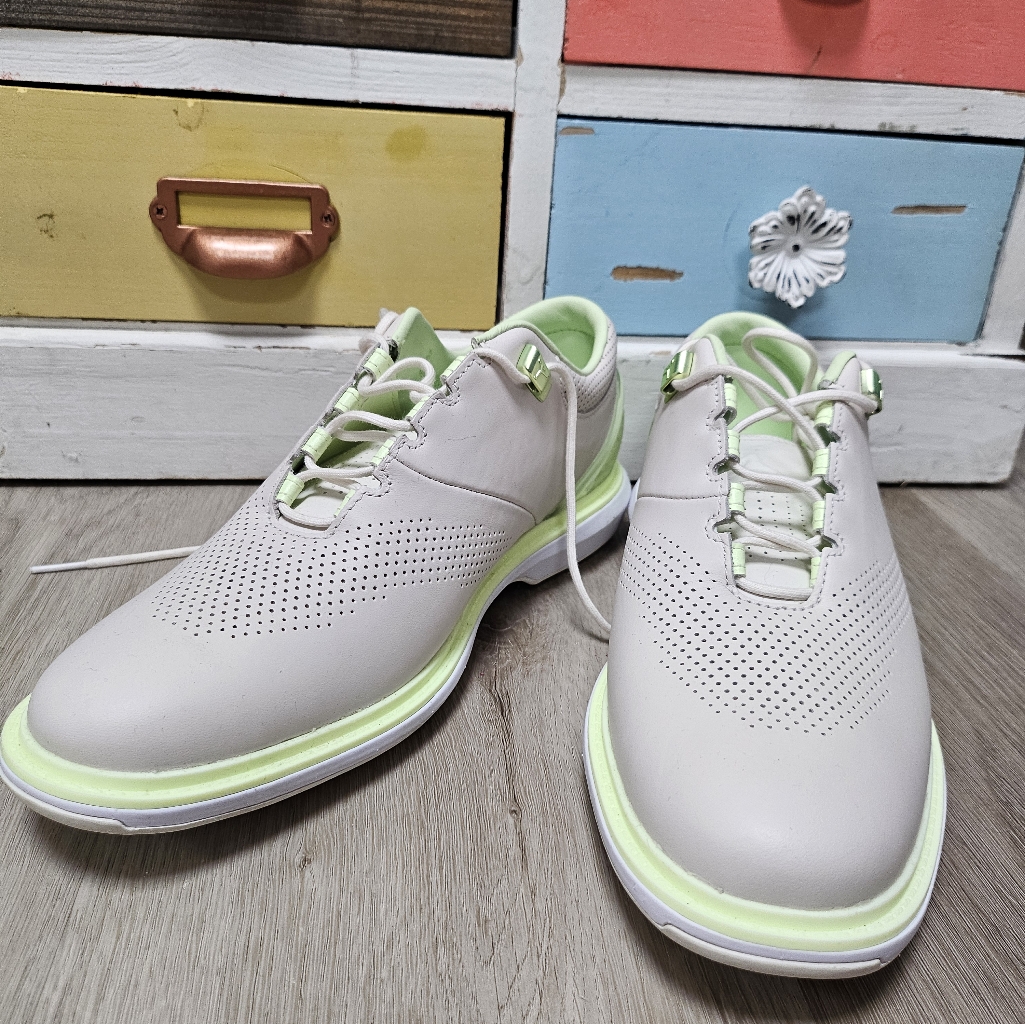 Nike Shoes | Brand New Golf Shoes, Nike Jordan Adg 4 Size 9 Men. | Color: Green/Tan | Size: 9
