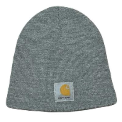 Carhartt Accessories | Carhartt Men's Knit Hat One-Size Warm Beanie Light Gray Skull Cap | Color: Gray | Size: Os