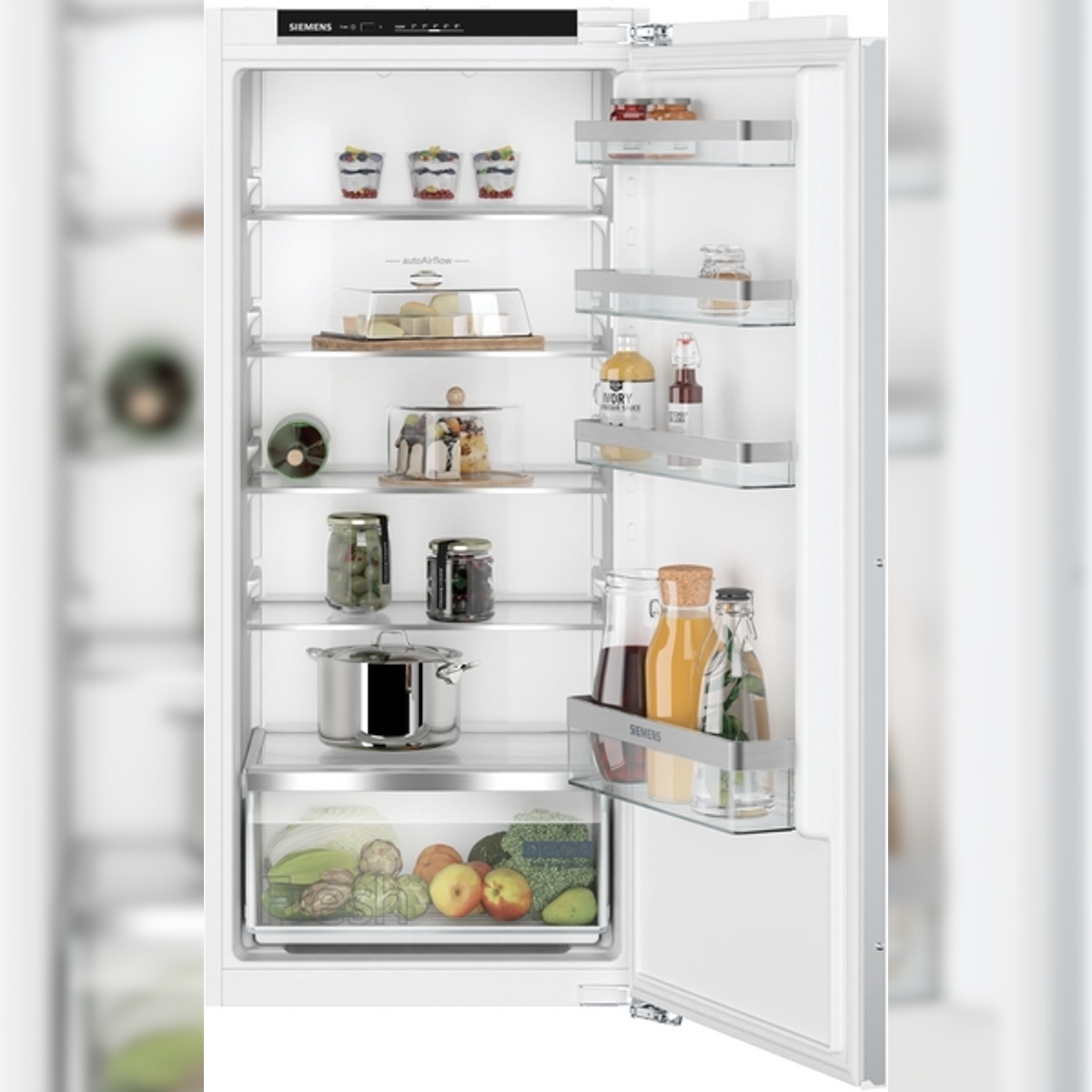 Siemens iQ300, Einbau-Kühlschrank, 122.5 x 56 cm, Flachscharnier KI41R2FE0 Image