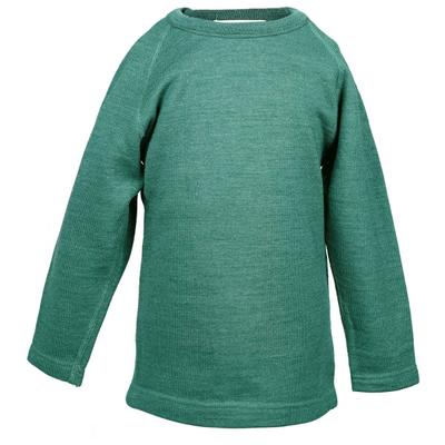 Reiff - Kid's Shirt - Merinopullover Gr 98/104 grün/türkis