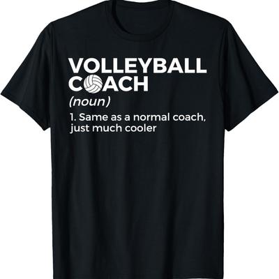 TEMU Funny Volleyball Definition T-shirt