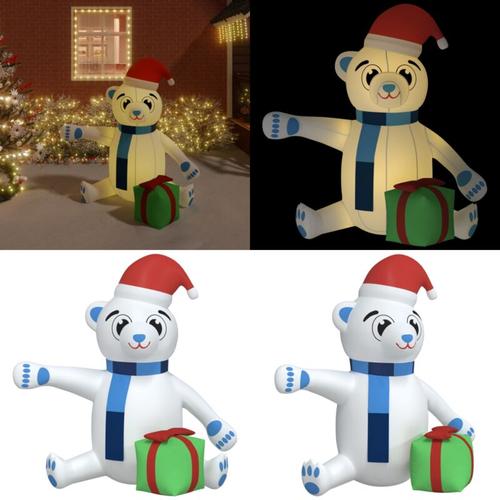 Weihnachtsdekoration Aufblasbarer Teddybär led 180 cm - Aufblasbarer Teddybär - Aufblasbare