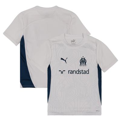 Olympique de Marseille PUMA Trainingstrikot - Weiß - Kinder Image