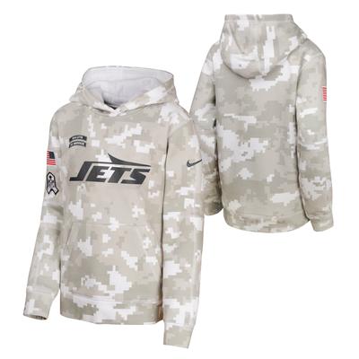 New York Jets Nike 2024 Salute To Service Hoodie - Jugendliche Image
