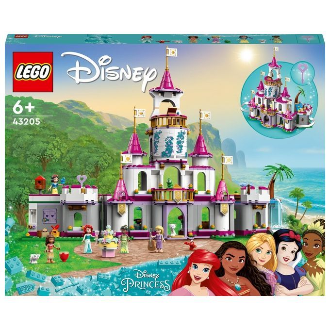 LEGO Disney Princess 43205 Il Grande Castello delle Avventure, Set con