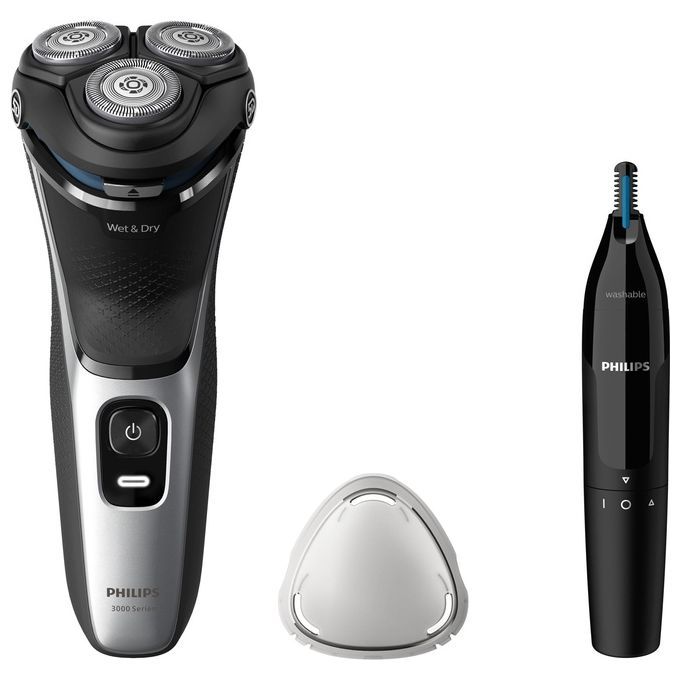 Philips Shaver 3000 Series S3143/02 Rasoio elettrico Wet Dry 1 St