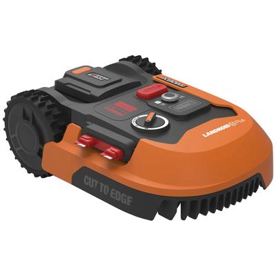 Rasenmähroboter WORX "Landroid M700 Plus", orange (baumarkt), Rasenmähroboter, 700m², 20V/4Ah, 18cm/30-60mm, WiFi/Blueto