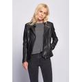 Lederjacke MAZE "Sally", Damen, Gr. M, schwarz, Obermaterial: 100% Lammleder / Futter: 100% Polyester, Jacken