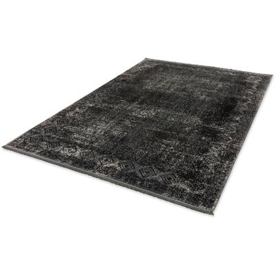 Teppich "Velvet" Gr. 3, grau (anthrazit), B:160cm H:7mm L:230cm, Kunstfaser, Viskose, SCHÖNER WOHNEN-KOLLEKTION, Teppiche, Viskose, Wohnzimmer Image