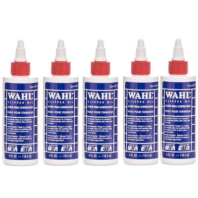 5x Wahl Clipper Oil 4 oz #3310