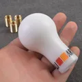 Universale Nero/Bianco Ralliart Logo 5 Velocità/6 Velocità Auto Da Corsa Manuale Pomello Del Cambio Manopola Leva Per Mitsubishi
