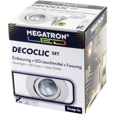 Megatron MT75401 Einbauleuchte LED GU10, GU5.3 6 W Weiß