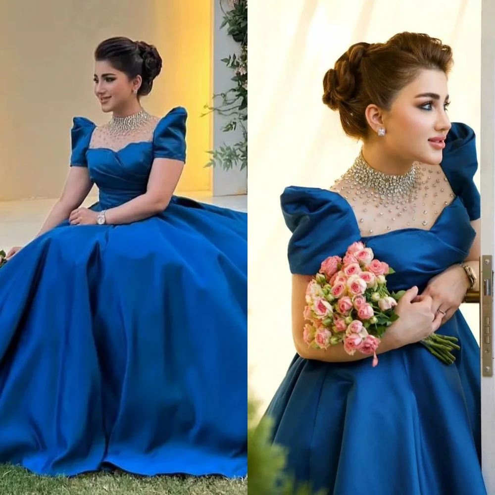 Customized Exquisite High Quality Square Ball gown Quinceanera Dresses Beading Draped Sweep/Brush Skirts Charmeuse Evening