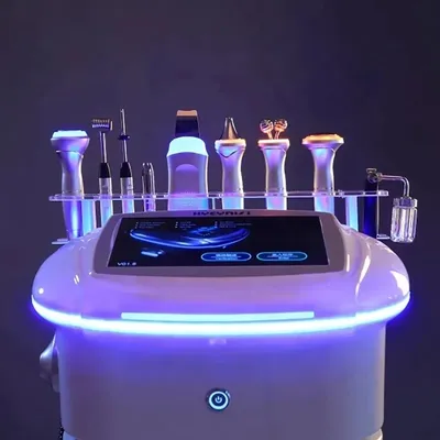 9 In 1 Intelligent Multifunctional Oxygen Jet Professional Machine Water Equipment New Beauty Health