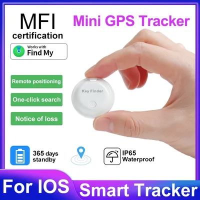 Mini GPS Tracker with Find My APP Reminder for Iphone Locator Smart Bluetooth Anti Lose Children